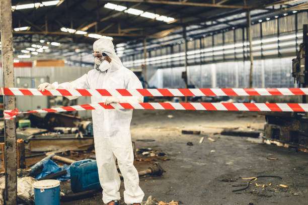 Professional Odor Removal technician working in Herculaneum, MO